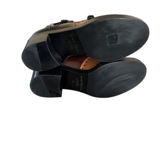 Mauro Volponi Leather Double Monk Strap Oxfords 36 - Picture 7 of 7